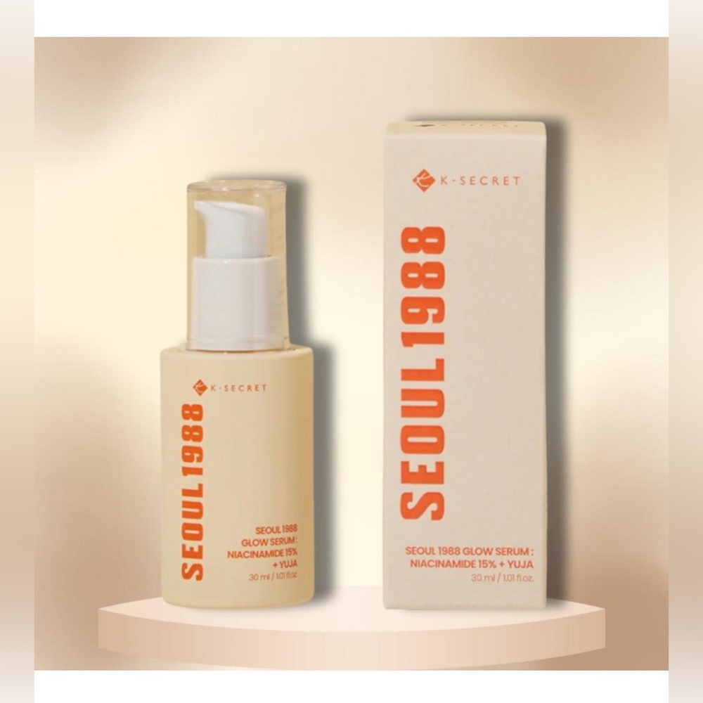 K-SECRET Seoul 1988 Glow Serum : Niacinamide 15% + Yuja 30ml NWT